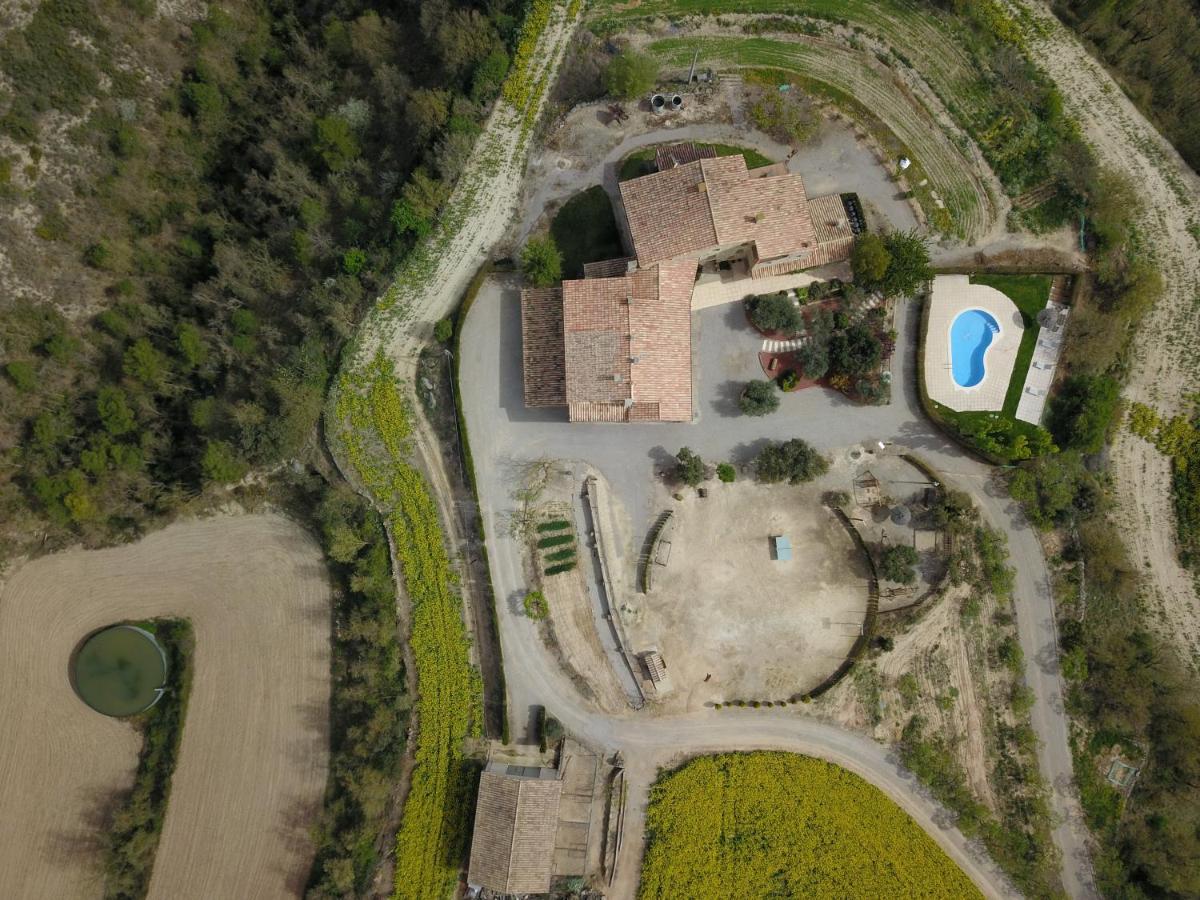Cal Ros Bed & Breakfast Calonge de Segarra ภายนอก รูปภาพ