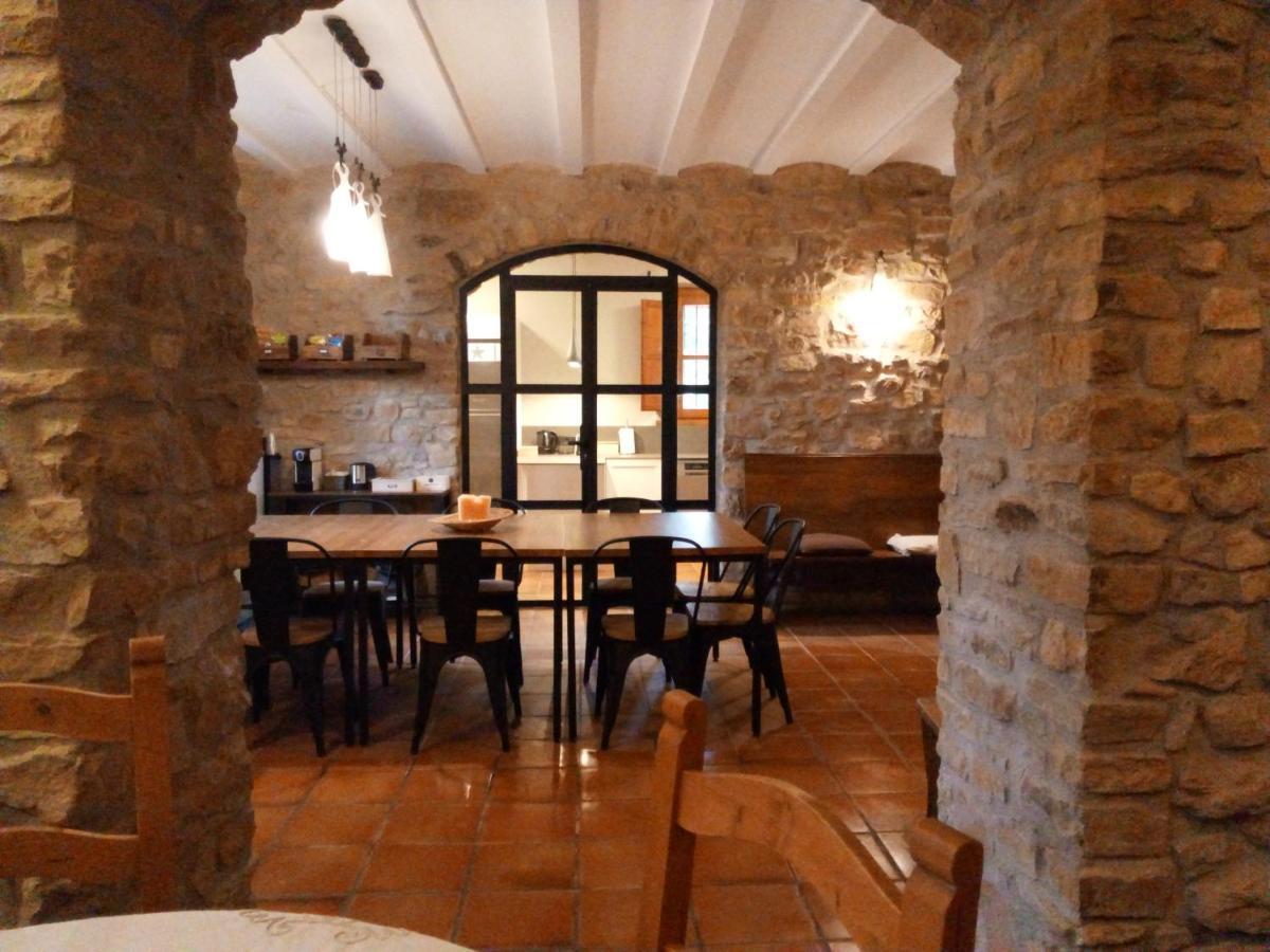Cal Ros Bed & Breakfast Calonge de Segarra ภายนอก รูปภาพ